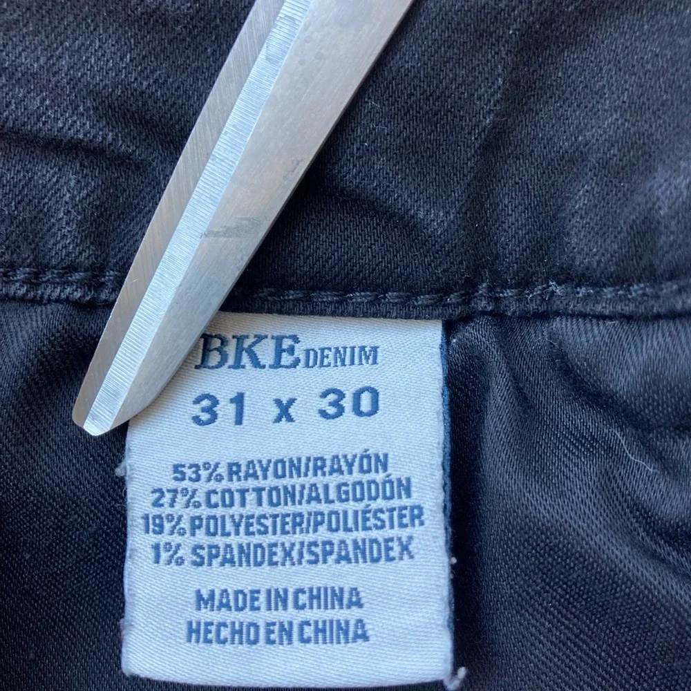 Buckle BKE GABBY Curvy Fit High Rise Skinny Jeans – Size 31x30 black - Picture 10 of 11